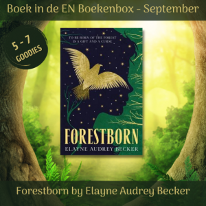 Engelse Boekenbox September boek in box Forestborn Elayne Audrey Becker