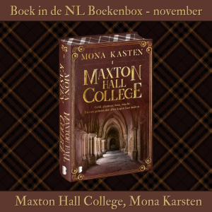 Tiny Tree Trunk Boek in boekenbox november 2022 Maxton Hall College Limited edition